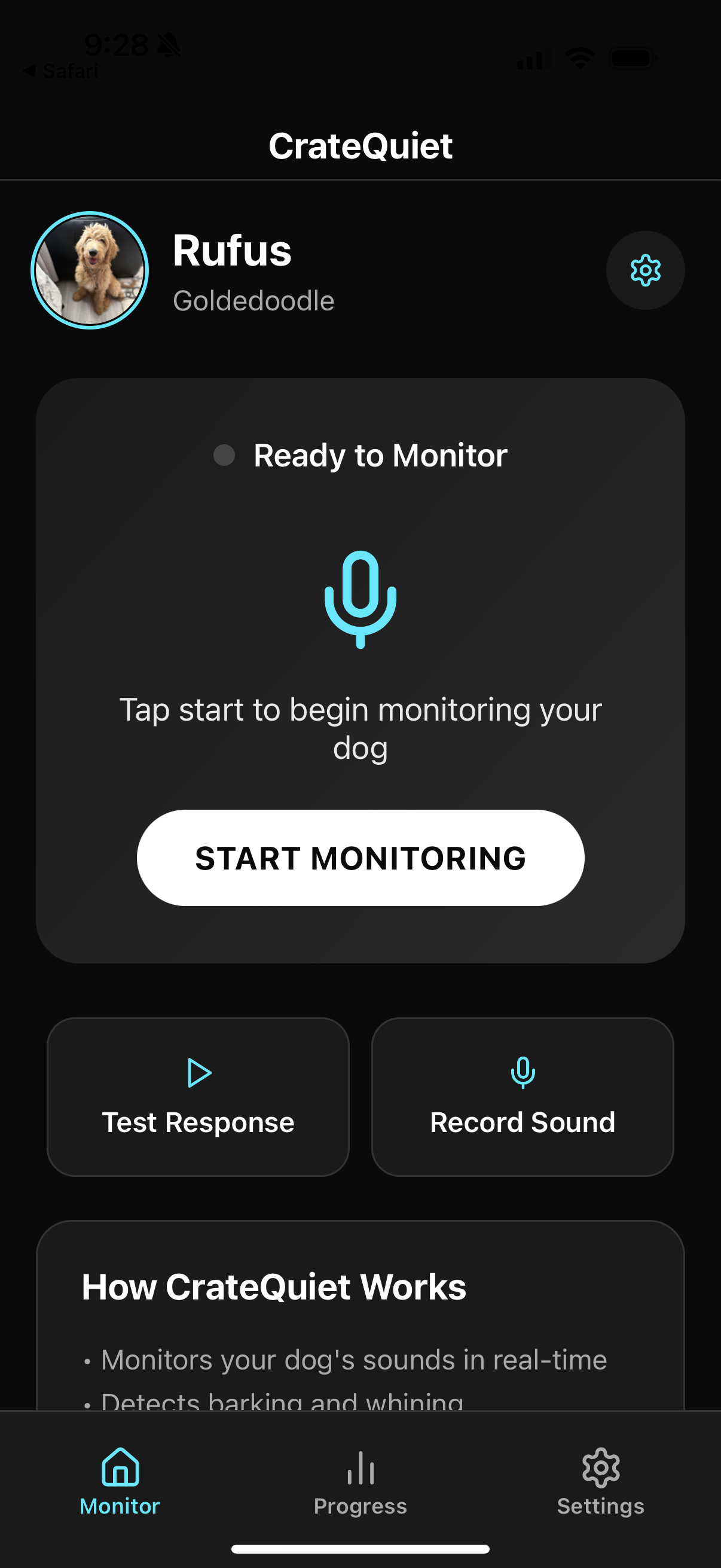 CrateQuiet Dog Profile